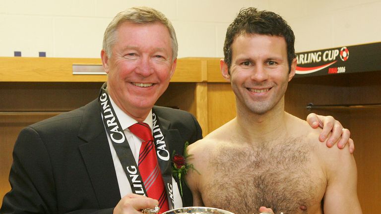 Dream-Team: Sir Alex und Ryan Giggs. 