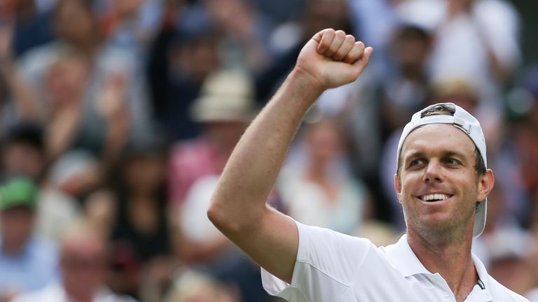 Sam Querrey steht zum ersten Mal bei einem Grand Slam im Halbfinale.