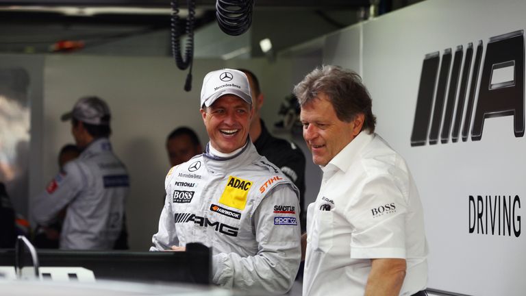 Ralf Schumacher saß 2008 - 2012 selbst am Steuer bei Mercedes AMG.
