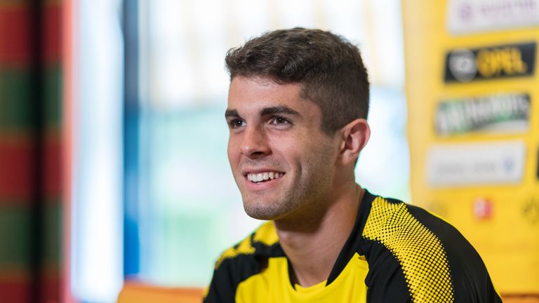 Christian Pulisic träumt von der Meisterschaft mit Borussia Dortmund. 