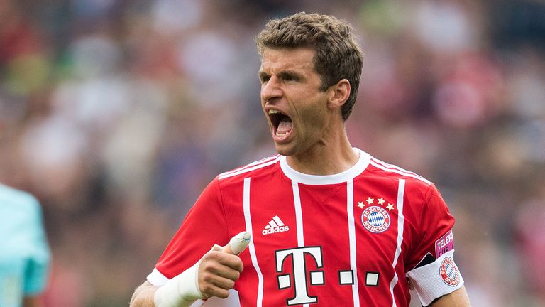 Thomas Müller stand beim Turniersieg des FC Bayern im Finale gegen Werder Bremen im Mittelpunkt.