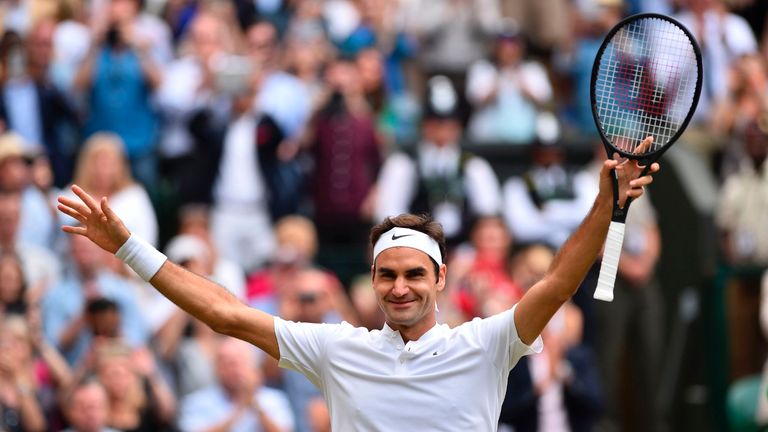 Steht zum elften Mal im Endspiel von Wimbledon: Superstar Roger Federer.