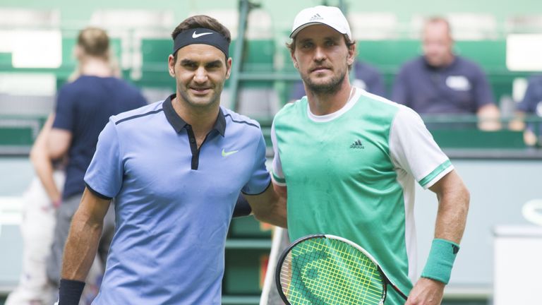 Micha Zverev trifft in Wimbledon auf Top-Favorit Roger Federer.