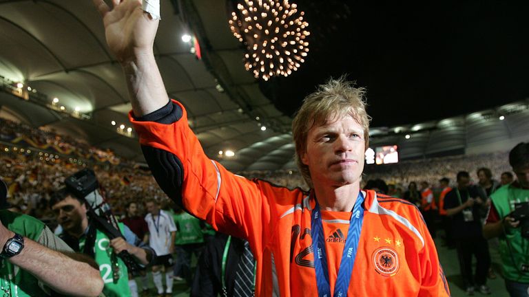 Oliver Kahn absolviert 2006 im kleinen Finale gegen Portugal sein letztes Spiel im Nationaltrikot. 