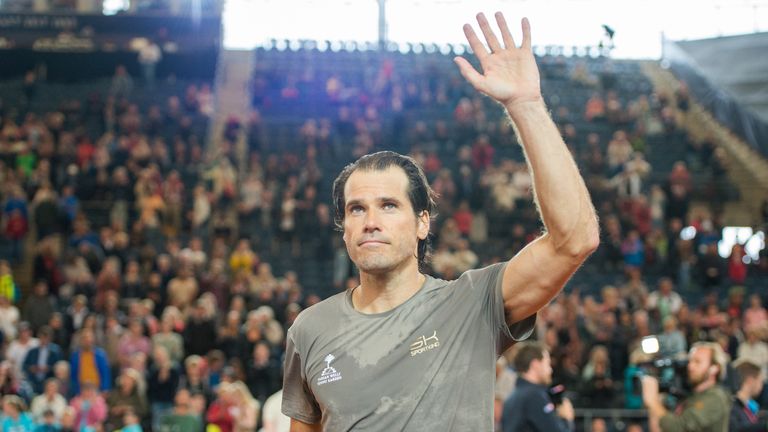 Tommy Haas verabschiedet sich in Hamburg von seinem Heimpublikum.