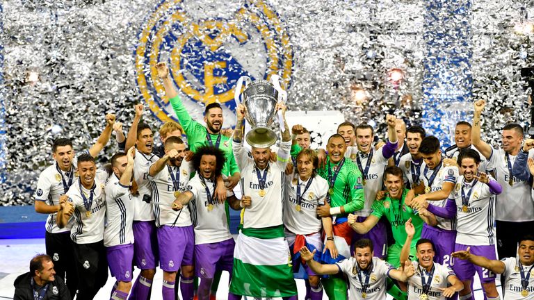 Belegt im Forbes-Ranking nur noch Rang fünf: CL-Titelverteidiger Real Madrid.