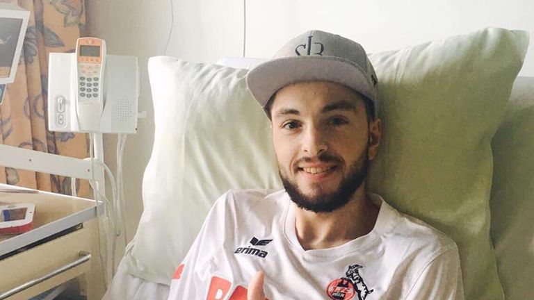 Der 1. FC Köln unterstützt die Aktion "Angriff ins Leben". 