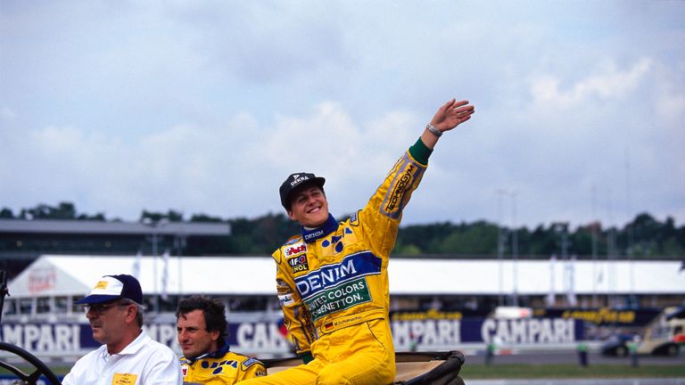 Die Saison 1993 beendete Schumacher auf Platz vier in der Gesamtwertung.