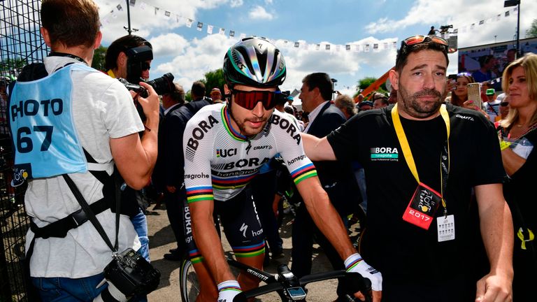 Für Peter Sagan ist die Tour beendet.