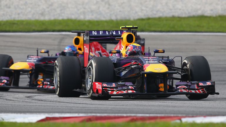 Sebastian Vettel und Mark Webber