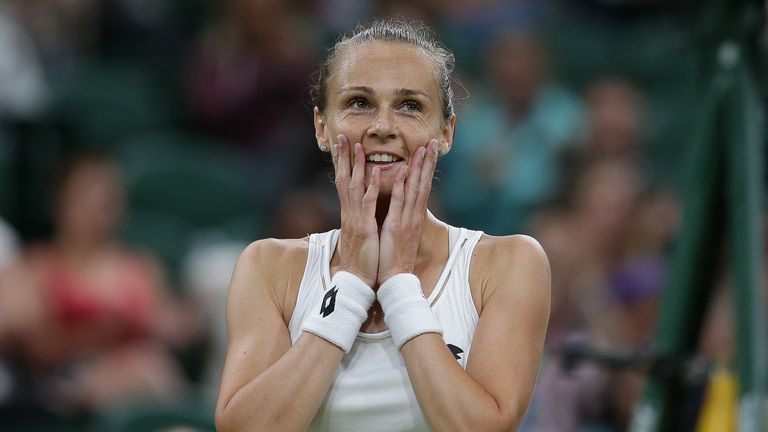 Magdalena Rybarikova ist die Überraschung von Wimbledon. Im Halbfinale tritt sie gegen Kerber-Bezwingerin Garbine Miguruza an.