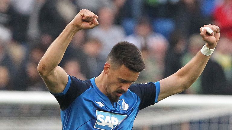 Sandro Wagner verlängert in Hoffenheim vorzeitig bis 2020.