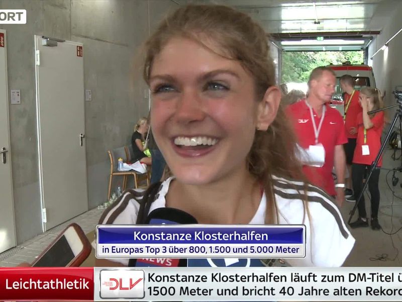 Klosterhalfen Bricht 40 Jahre Alten Rekord Leichtathletik News Sky Sport