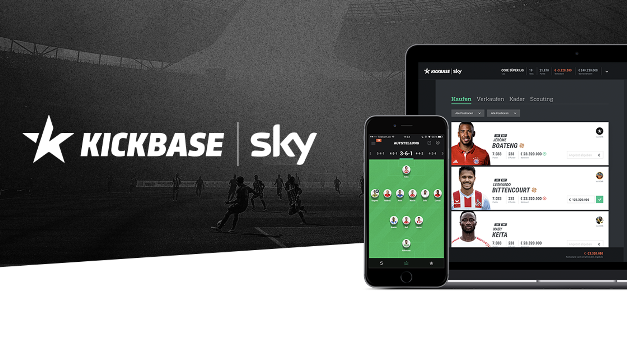 Kickbase das Sky Managerspiel Stell jetzt dein Team auf Fußball News Sky Sport