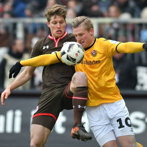 2. Bundesliga: FC St. Pauli - Dynamo Dresden