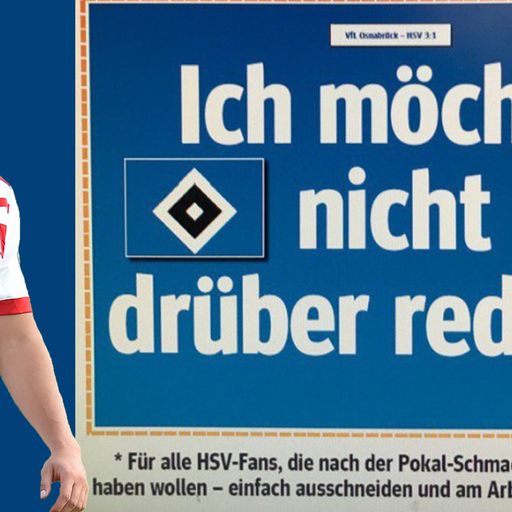 So lachen Fans über den HSV