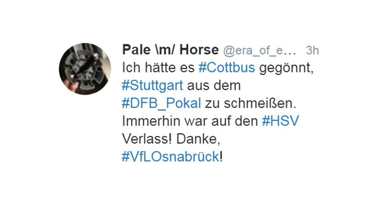 Im Leben gibt es viele Dinge, auf die man sich verlassen kann. Wie zum Beispiel auf den HSV. Quelle: twitter.com/era_of_error