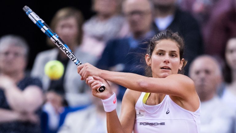 Julia Görges ist in den USA auf Kurs.