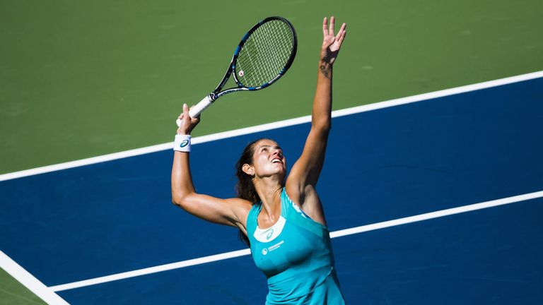 Julia Görges ist beim WTA-Turnier in Cincinnati souverän in die zweite Runde eingezogen.
