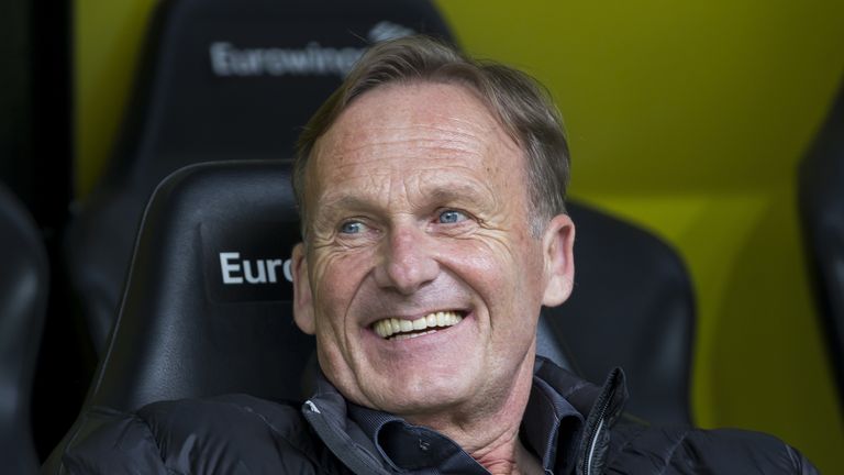 Blickt optimistisch in die Zukunft des BVB: Boss Hans-Joachim Watzke.