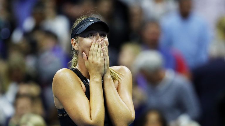 Maria Scharapowa feiert ein Traum-Comeback bei den US Open.