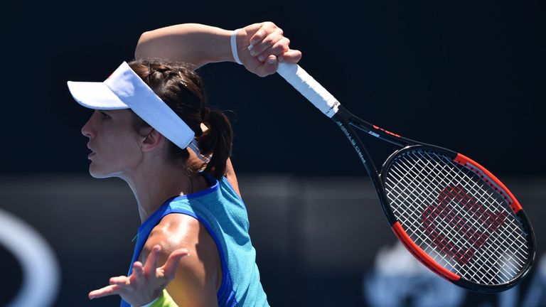 Andrea Petkovic gewinnt in der ersten Runde von Washington gegen Kurumi Nara 6:4, 7:6 (7:5).