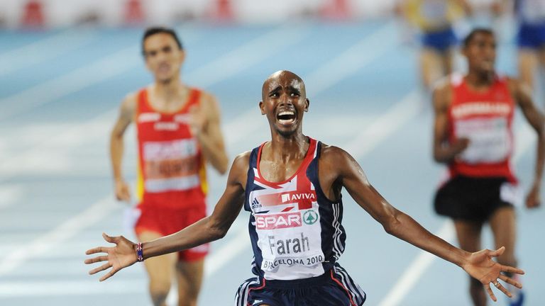 Langstreckenstar Mohamed Muktar Jama Farah, möchte nach seiner Bahn-Karriere als "Mohamed" Marathon-Siege erringen. 