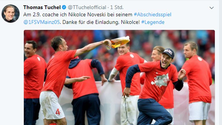 Via Twitter teilt Thomas Tuchel die frohe Botschaft mit. (Quelle: Twitter @TTuchelofficial)