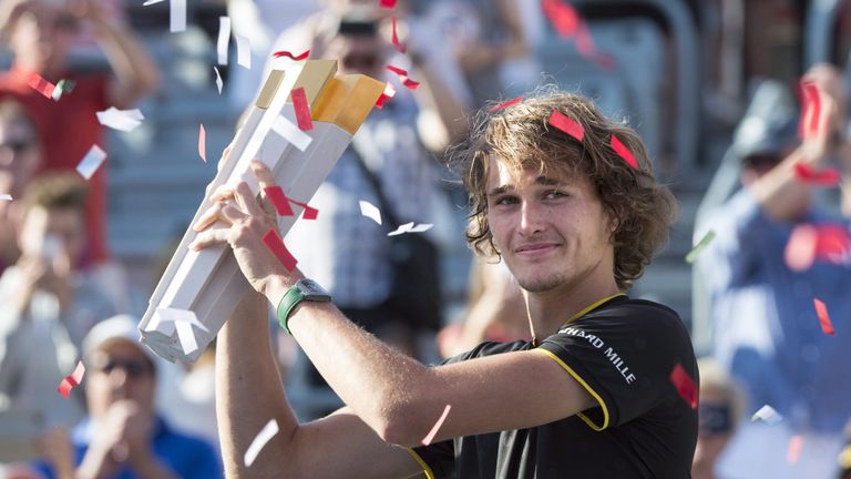 Alexander Zverev klettert in der Weltrangliste auf die Position sieben.