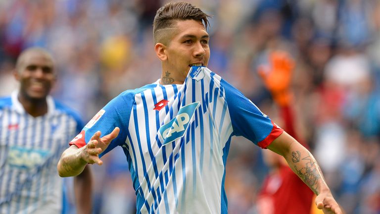 Platz 8: Roberto Firmino (41 Millionen Euro) wechselte 2015 von der TSG Hoffenheim zum FC Liverpool.