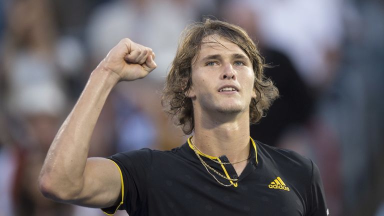 Alexander Zverev lässt Nick Kyrgios keine Chance.