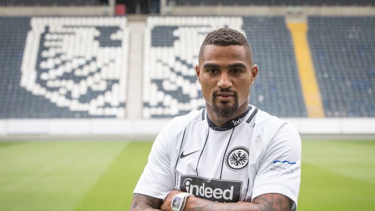 Kevin-Prince Boateng ist zurück in der Bundesliga und wird künftig für Eintracht Frankfurt auflaufen.