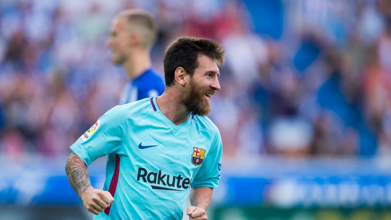 Lionel Messi schießt den FC Barcelona mit einem Doppelpack zum Sieg. 