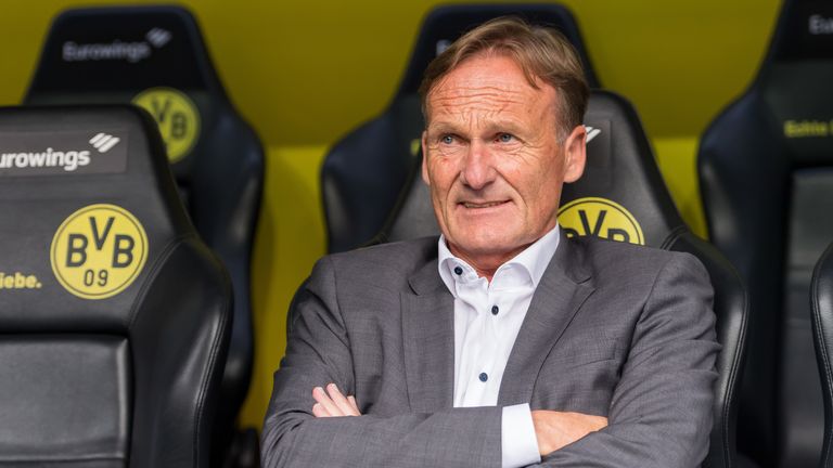 BVB-Geschäftsführer Hans-Joachim Watzke beäugt die Entwicklungen auf dem Transfermarkt kritisch.