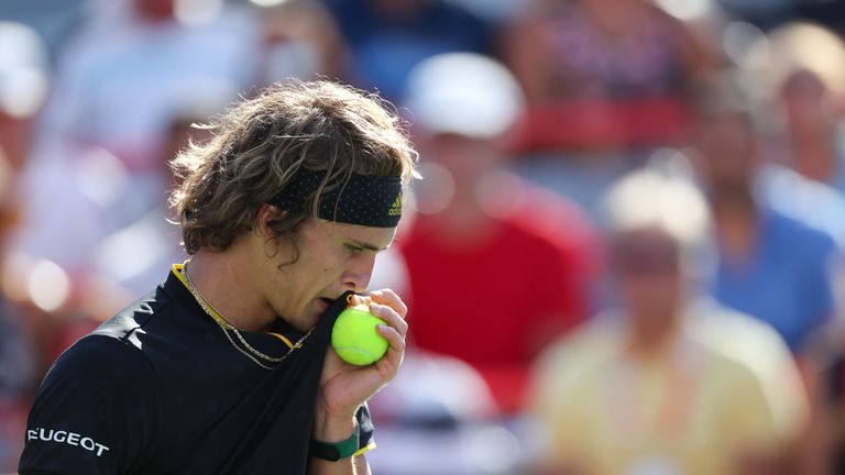 Alexander Zverev's Siegesserie ist vorbei. 