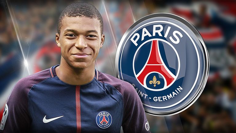 Monacos Juwel Kylian Mbappé wechselt zu Paris St. Germain. 