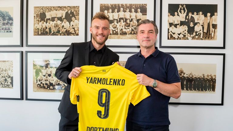 Andrej Yarmolenko verstärkt Borussia Dortmund. (Quelle: Twitter Borussia Dortmund)