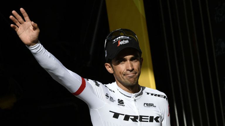 Alberto Contador kündigt sein Karriereende an.