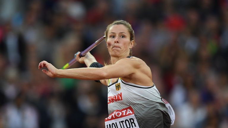 Katharina Molitor bleibt bei der WM ohne Medaille.
