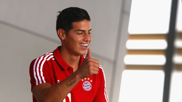 James Rodriguez gehört zu den Spitzenverdienern beim FC Bayern.