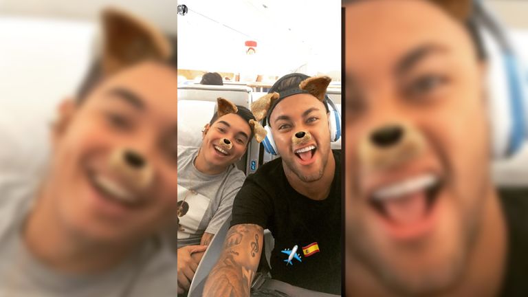 Neymar bestätigt bei Instagram, dass er zurück nach Spanien fliegt. (Quelle Bild: Instagram @neymarjr) 