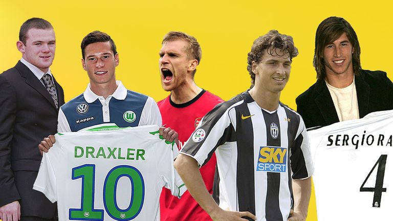 Am  Deadline Day ging schon so mancher Hammer-Transfer über die Bühne. Wir präsentieren die zehn spektakulärsten Wechsel kurz vor Toresschluss.