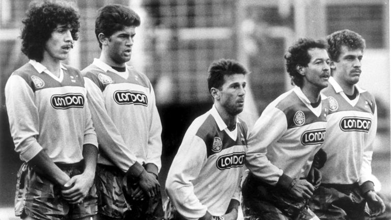 Samson zierte 76/77 die Brust von Borussia Dortmund.