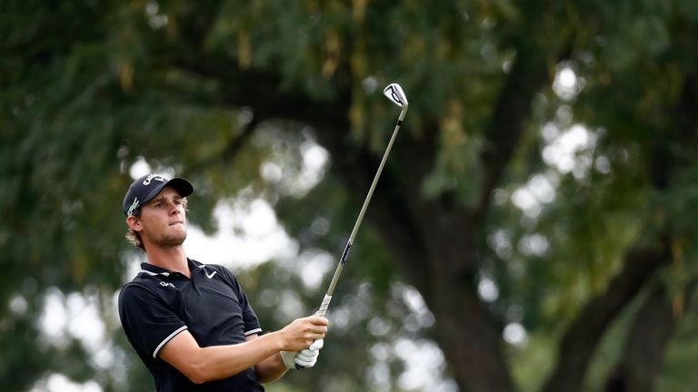 Thomas Pieters geht gemeinsam mit Zach Johnson als Führender in den Schlusstag der World Golf Championship.