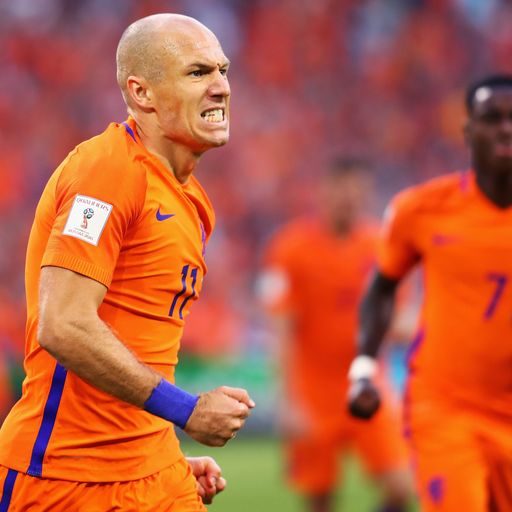 Oranje dank Bayerns Robben weiter im Rennen