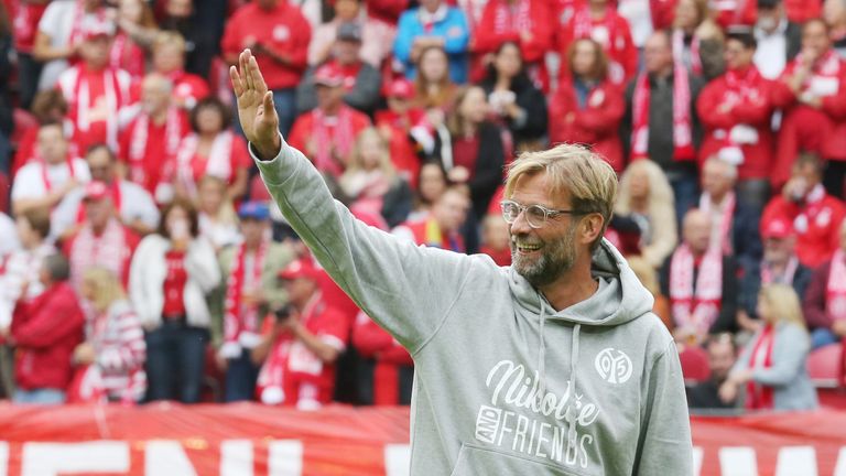 Jürgen Klopp kehrte zum Abschiedsspiel von Nikolce Noveski nach Mainz zurück