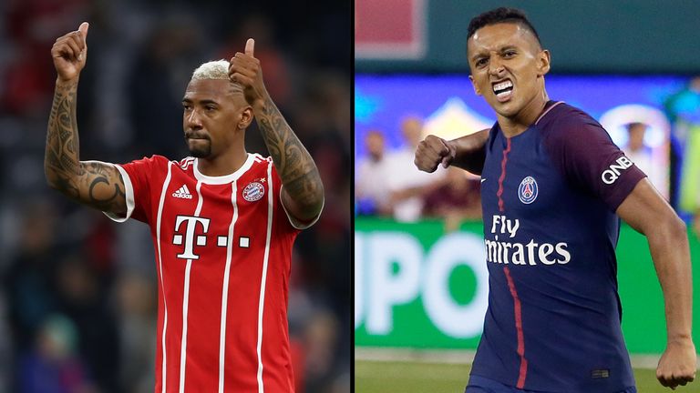 Innenverteidiger: Jerome Boateng – Marquinhos