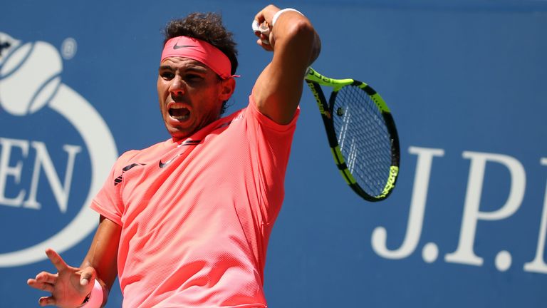 Rafael Nadal steht erstmals seit vier Jahren wieder im Viertelfinale der US Open.