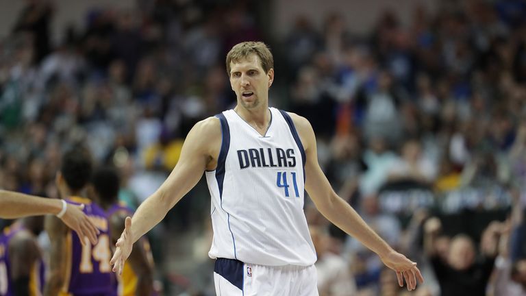 Geht seit 1998 für Dallas auf Körbejagd: Dirk Nowitzki. 