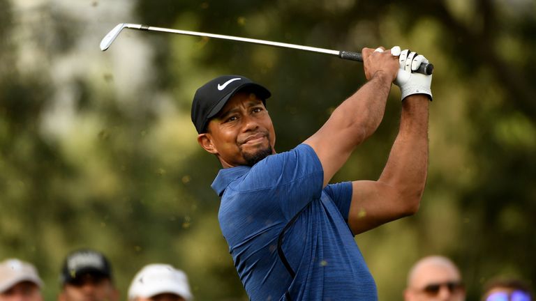 Tiger Woods ist zurück im Training.